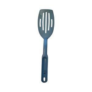 Vtg Pampered Chef Blue Nylon Slotted Spatula Turner ‎ Heat Resistant 13"
